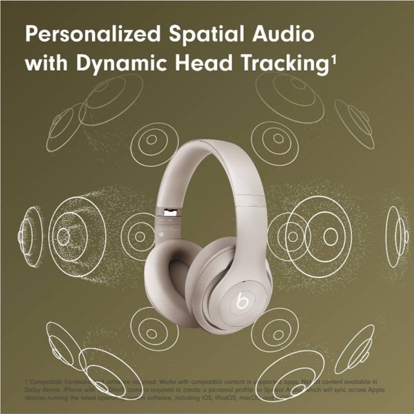 Beats Studio Pro Bluetooth Wireless
Headphones in Sandstone NEW - Picture 9 of 16